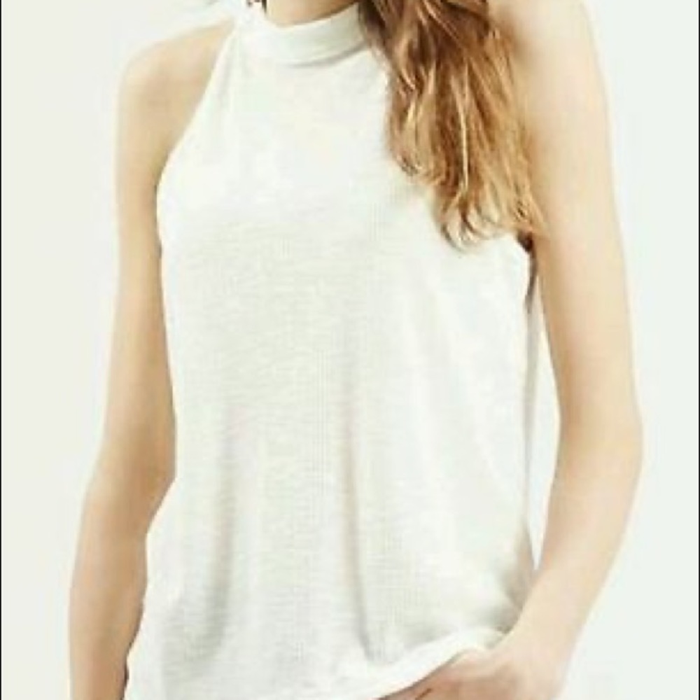 Topshop Knot Halter Top